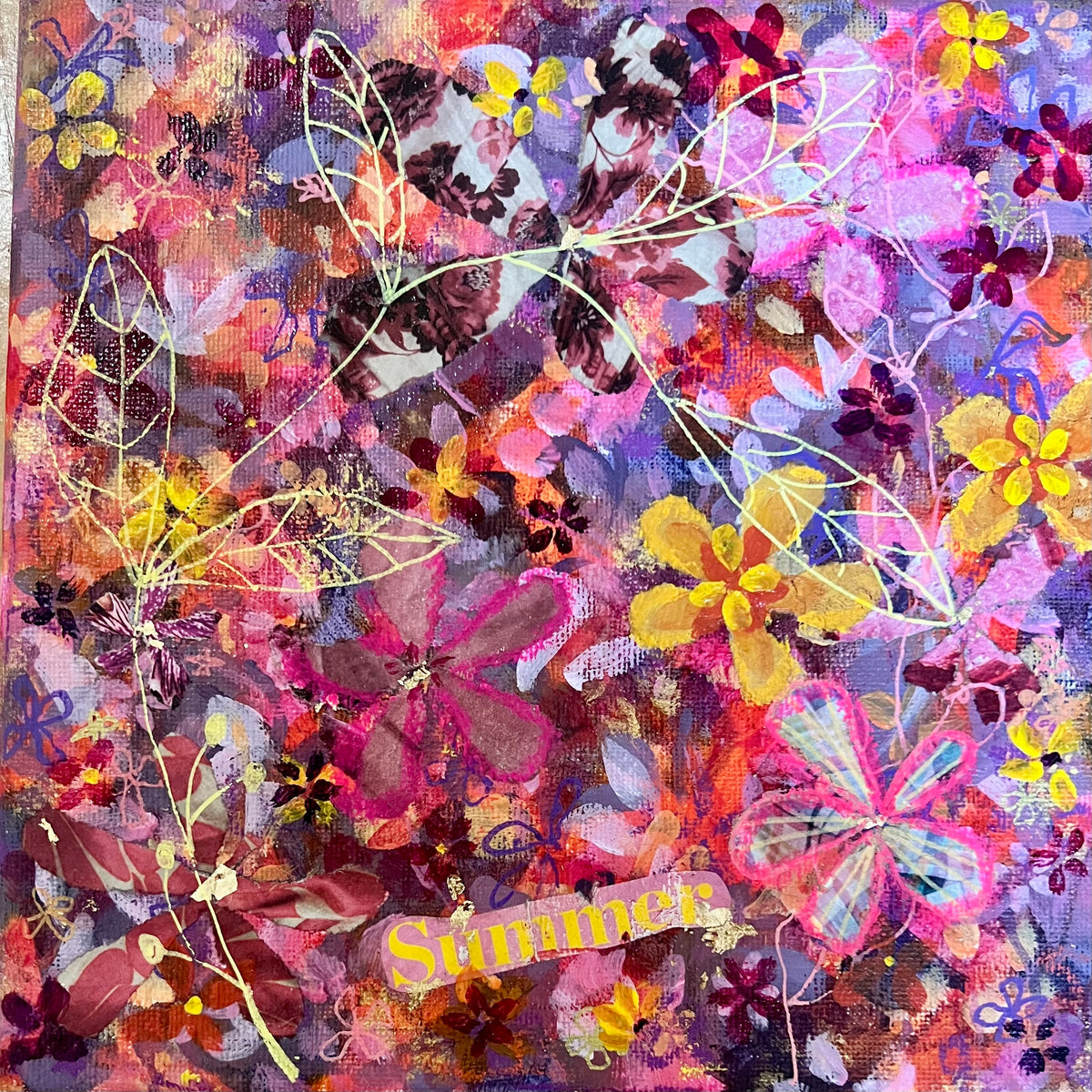 Late Summer - Mixed Media on Canvas