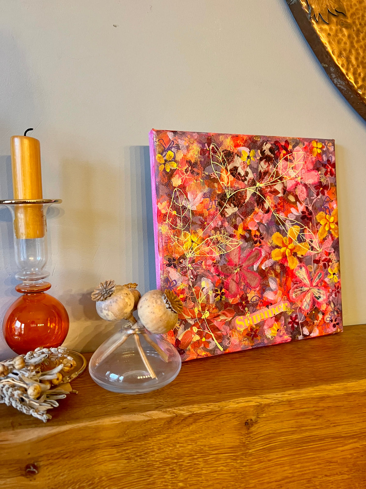 Late Summer - Mixed Media on Canvas