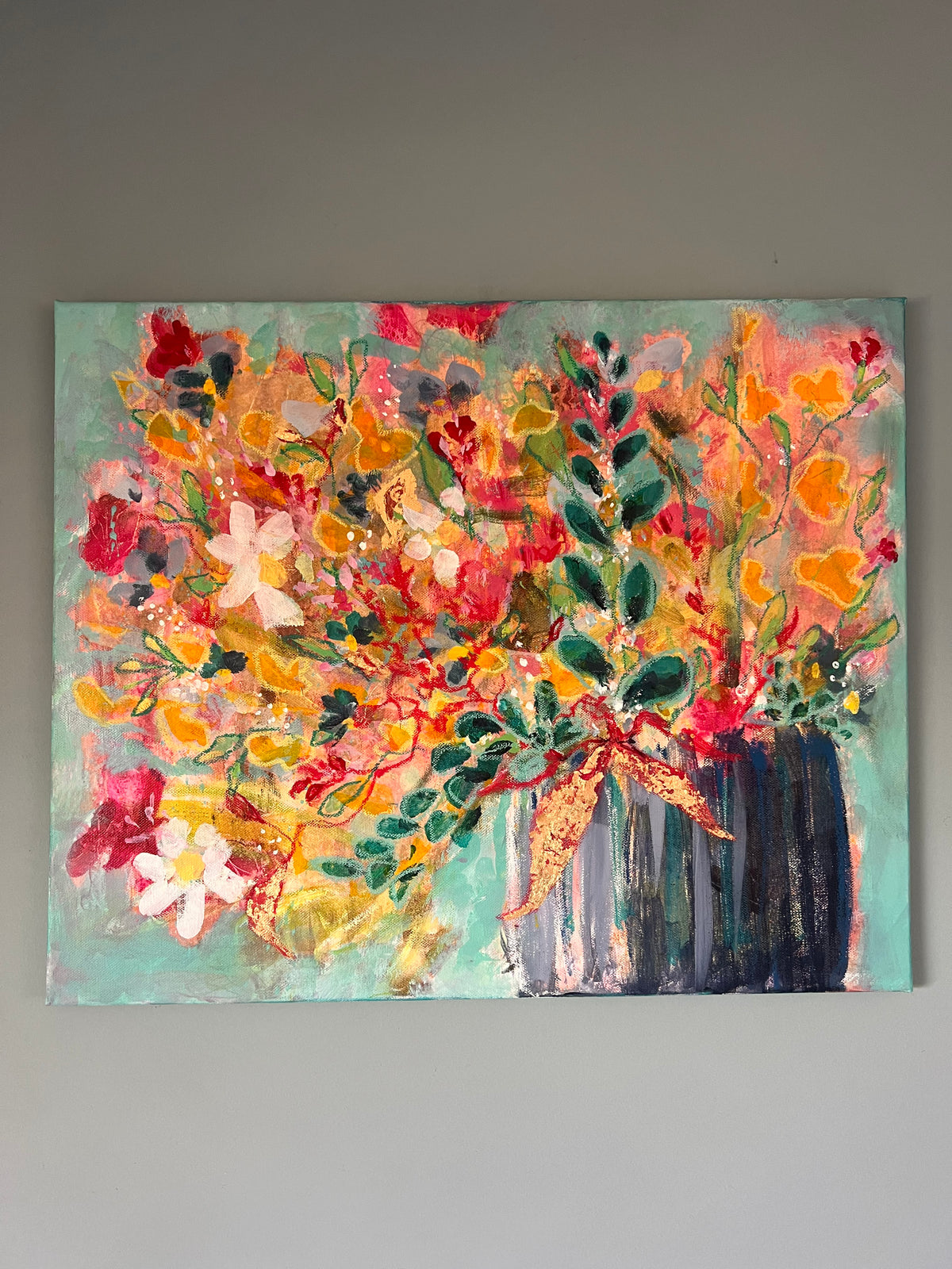 Summertime - Mixed Media on Canvas