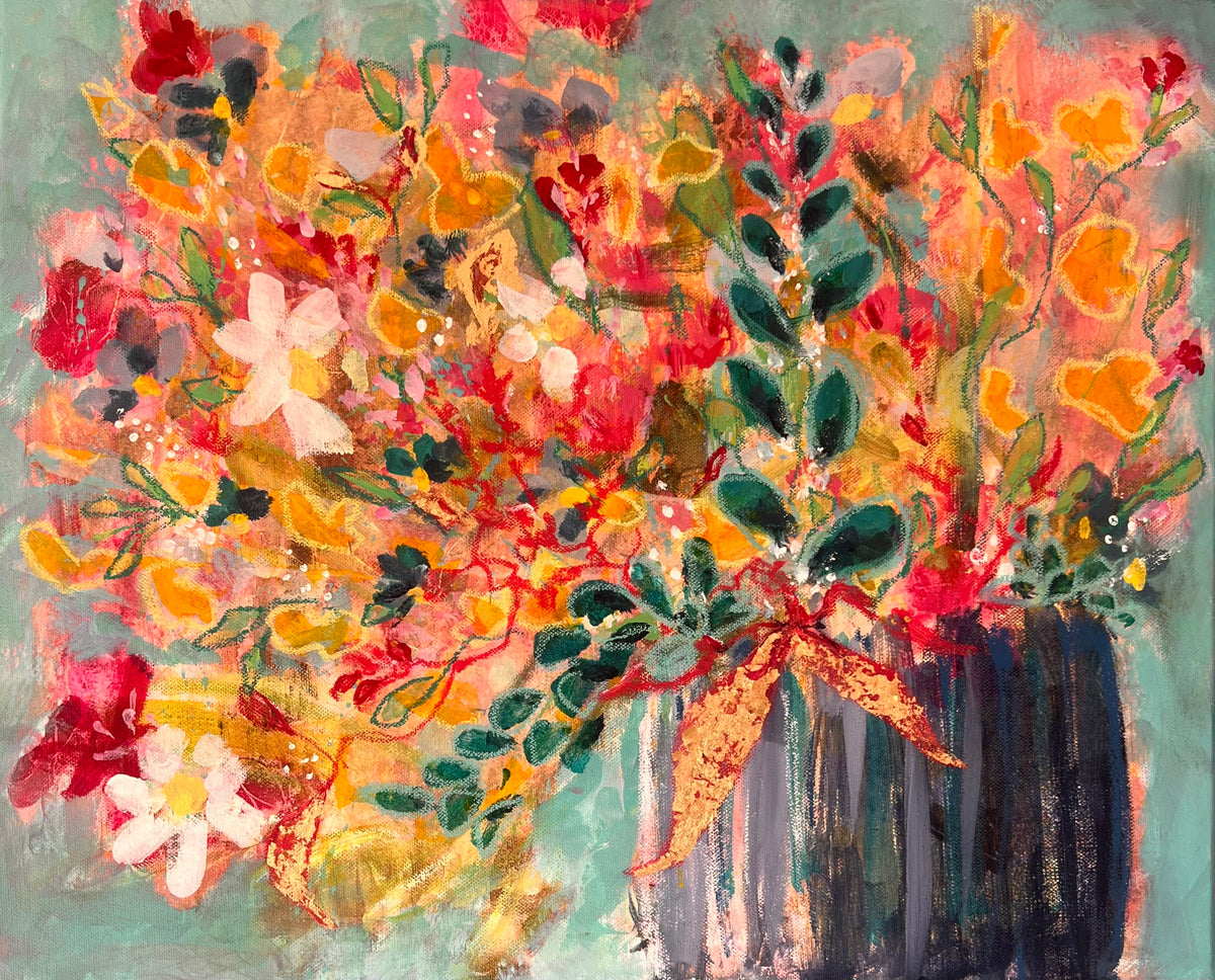 Summertime - Mixed Media on Canvas